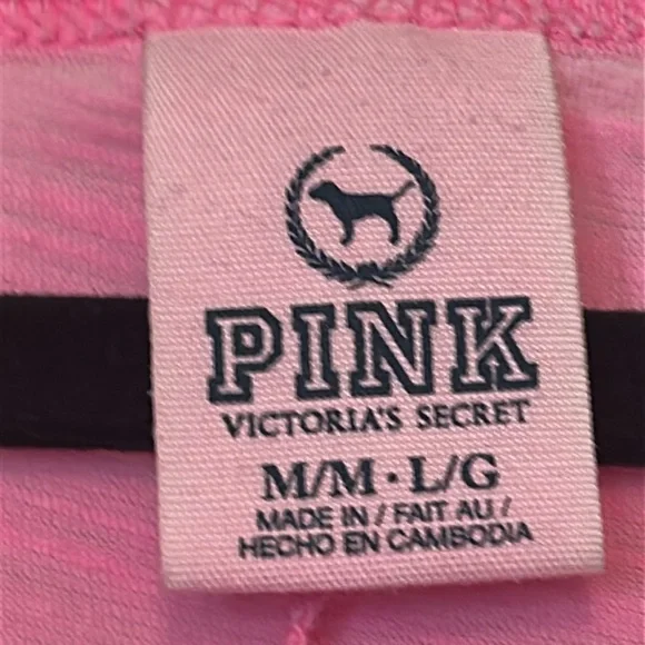 Victoria’s Secret PINK T-Shirt M/LG 
Batwing Sleeves Loose Fit Casual - Picture 3 of 11